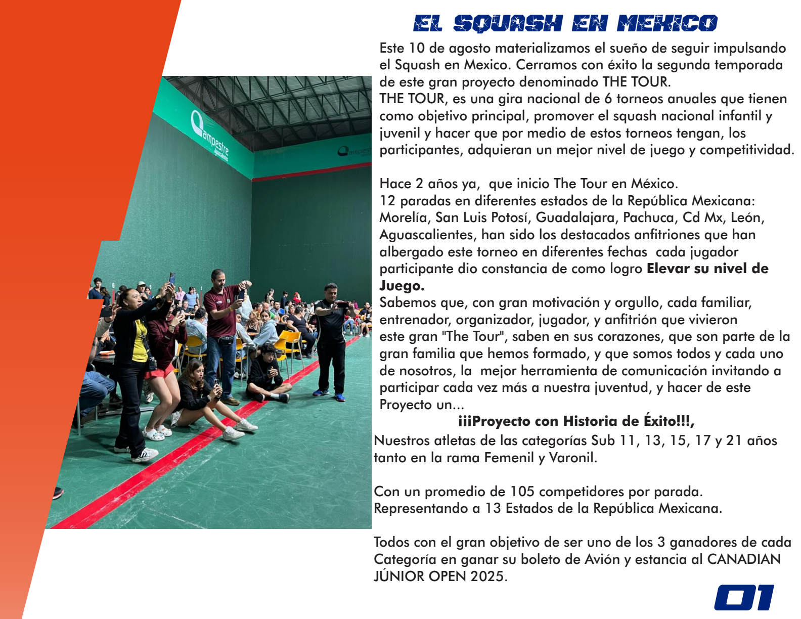 El Squash en México